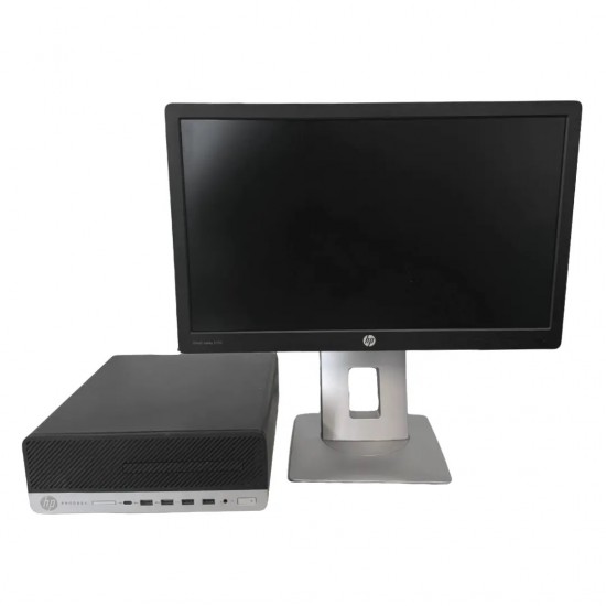 KIT PC HP 600 G5 PENTIUM G5420 8GB SSD 240GB MONITOR E202 20" MOUSE E TASTIERA- RICONDIZIONATO